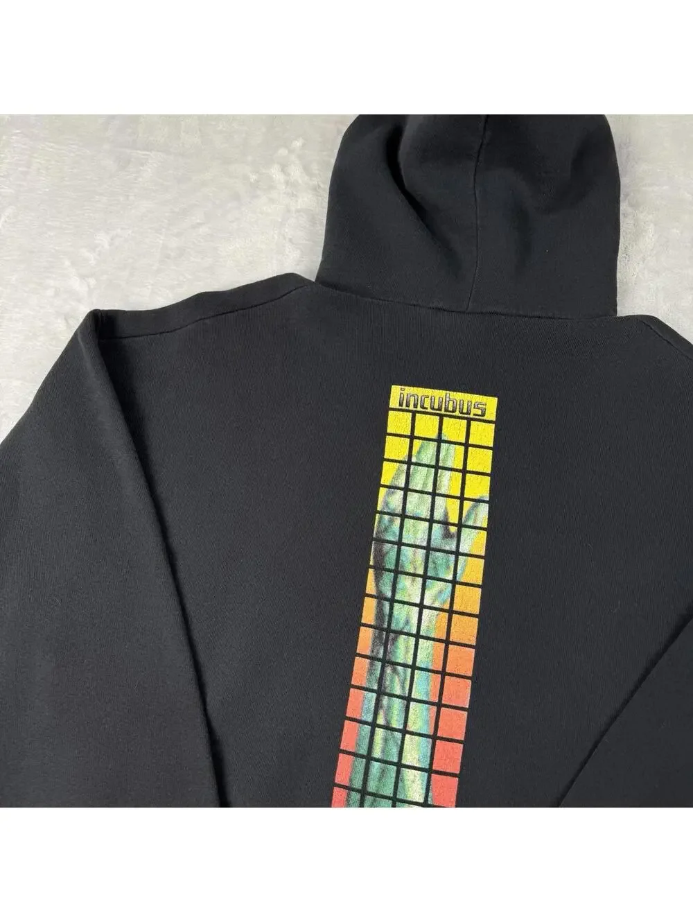 Incubus Hoodie Vintage 2001 Tour Men XL Big Logo Band Alternative Rock Y2K Rare - Picture 9 of 9